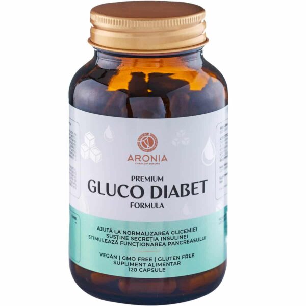 ARONIA13 Premium Gluco-Diabet Formula , 120 Capsule, Aronia Charlottenburg