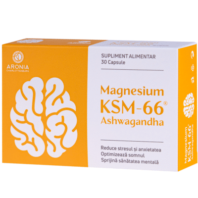 Magnesium + Ashwagandha KSM-66, 30 capsule, Aronia Charlottenburg