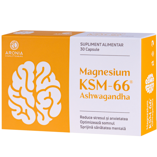 ARONIA187 Magnesium + Ashwagandha KSM-66, 30 capsule, Aronia Charlottenburg