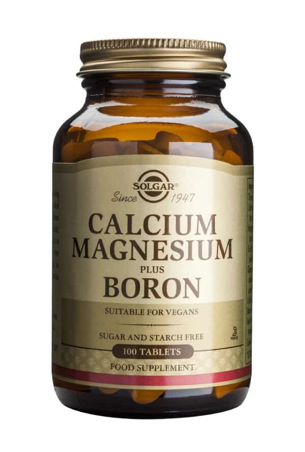 Calcium Magnesium plus Boron, 100 tablete, Solgar