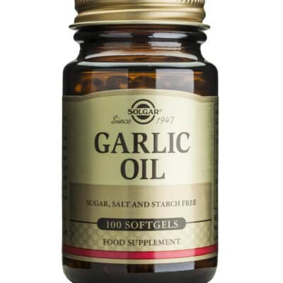 GARLIC OIL, 100 capsule moi, Solgar