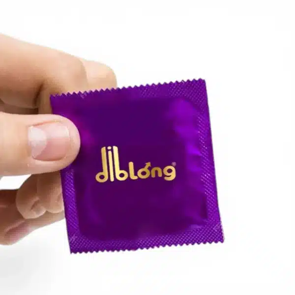 419GLB-1 Prezervative DIBLONG XL, lubrifiate, din latex, 55 ± 2 mm, 10 buc
