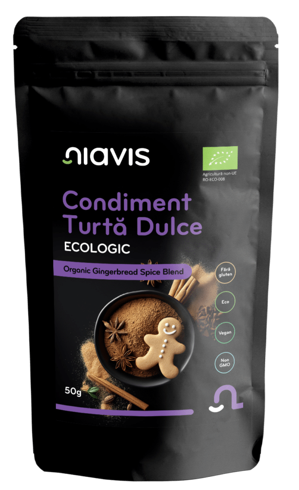 5940958000057 Condiment Turtă Dulce Ecologic/Bio, 50g, Niavis