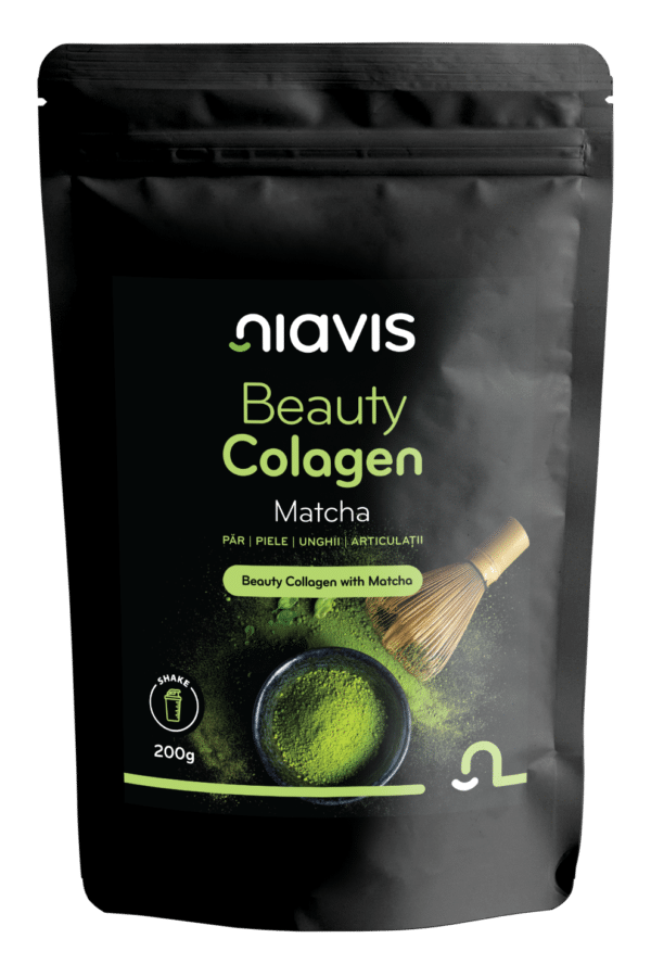 Beauty Colagen cu Matcha, 200g, Niavis