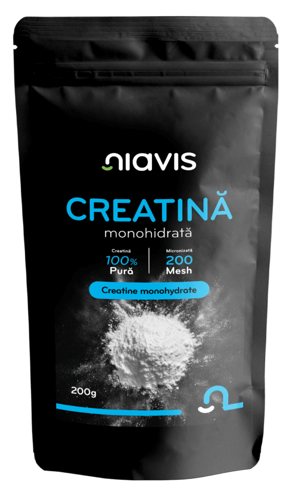 Creatină monohidrată, 200g, Niavis