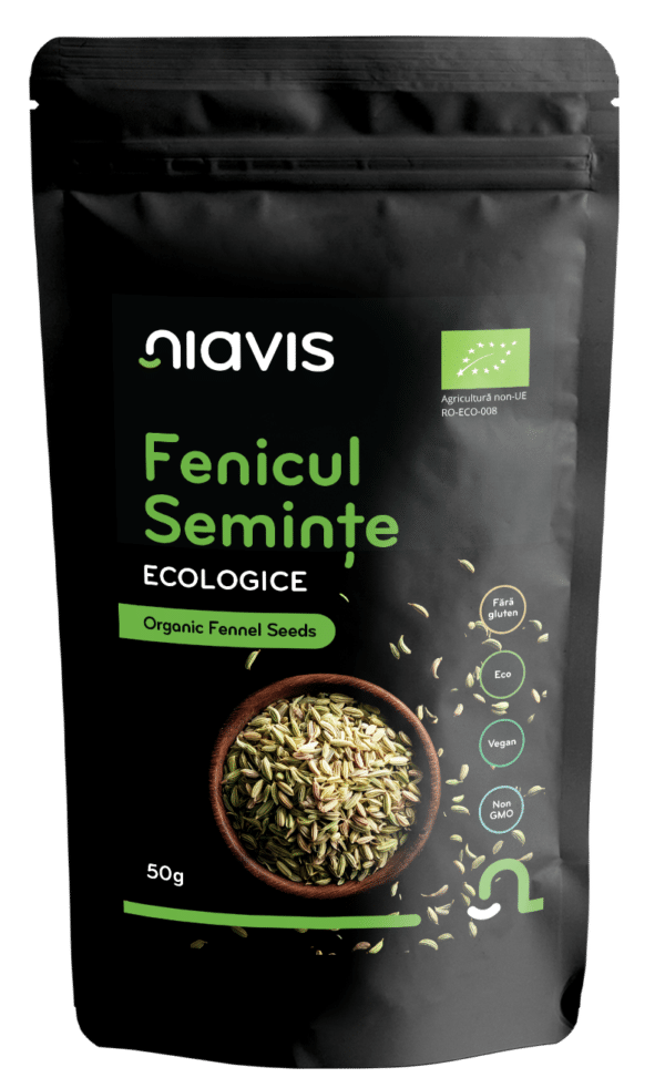 5940958000187 Fenicul Semințe Ecologice, 50g, Niavis