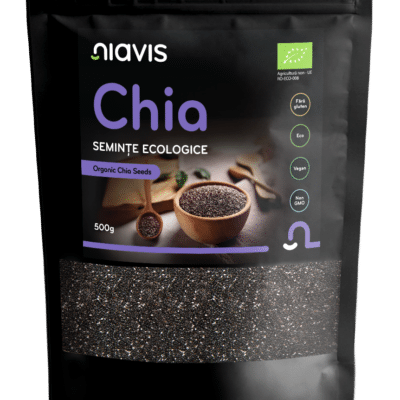 Chia Semințe Ecologice/BIO, 500g, Niavis