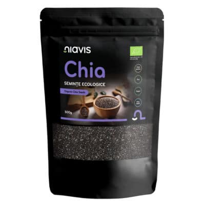 5940958000224 Chia Semințe Ecologice/BIO, 500g – Niavis