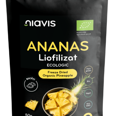 Ananas Liofilizat Bucăți Ecologic/BIO, 50g, Niavis
