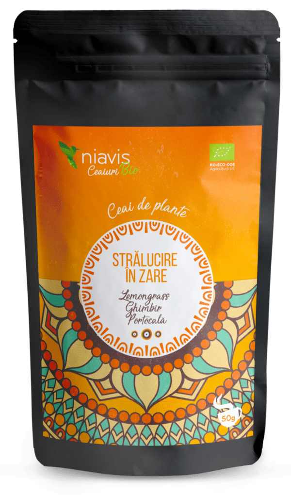 Ceai Ecologic/BIO "Strălucire în Zare", 50g, Niavis