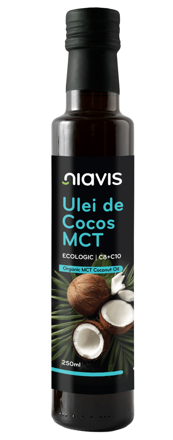 Ulei de Cocos MCT C8+C10 Ecologic, 250ml, Niavis