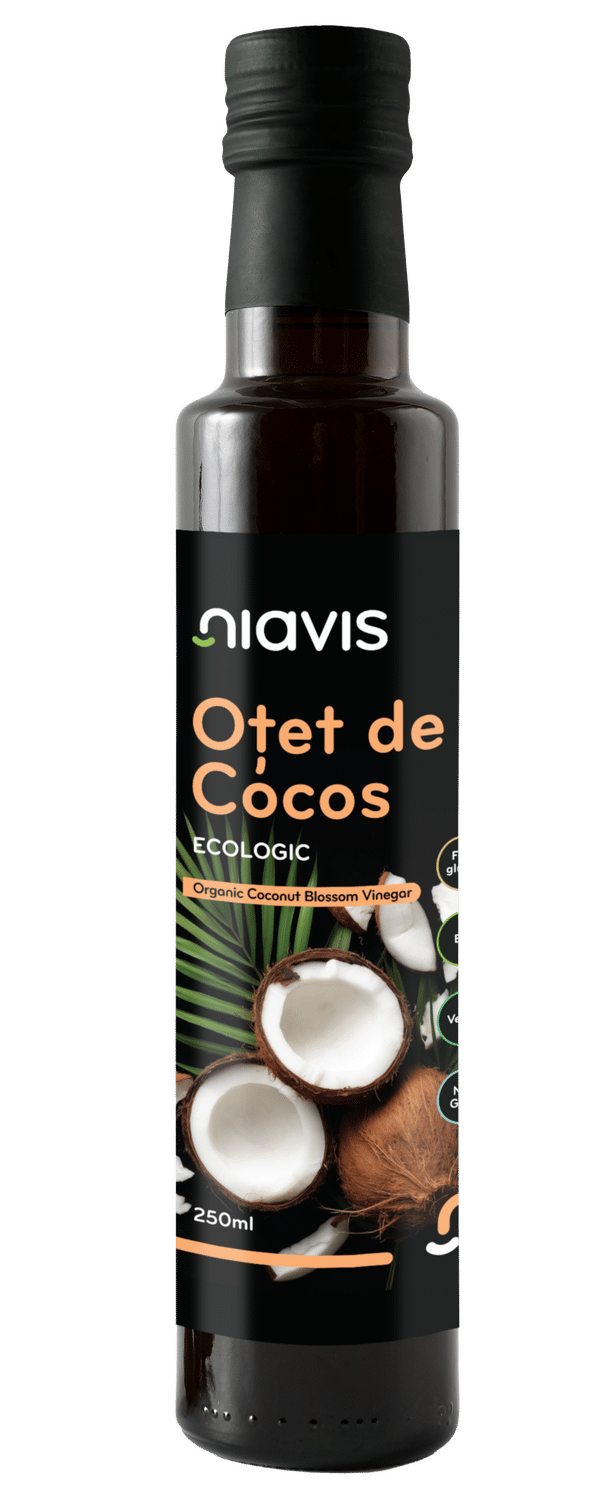 Oțet de Cocos Ecologic, 250ml, Niavis