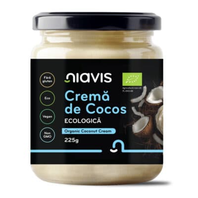 6426284004086 Cremă de Cocos Ecologică, 225g – Niavis