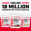GNC Pro Performance® 100% Whey, proteina din zer fara aroma, testata antidoping, 360g