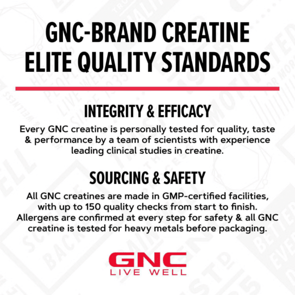 GNC Pro Performance® Creatine Monohydrate Soft Chews, Creatina Monohidrata cu aroma de cocos si caramel, 90 caramele