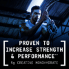 GNC Beyond Raw® Creatine Monophate, Formula inovatoare cu Creatina Monofosfat, cu aroma de zmeura albastra, 282 g