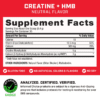 GNC Pro Performance® Creatine Monohydrate, Creatina Monohidrata, formula imbunatatita cu hmb, pentru sustinerea musculaturii si a functiei cognitive, fara aroma, 252 g