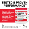 GNC Pro Performance® Creatine Monohydrate, Creatina Monohidrata, formula imbunatatita cu hmb, pentru sustinerea musculaturii si a functiei cognitive, fara aroma, 252 g