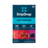 DripDrop® electrolyte drink mix, variety pack flavors, Hidratare avansata cu electroliti, vitamine si minerale cu arome diverse, 24 x 10 g DripDrop® electrolyte drink mix, variety pack flavors, Hidratare avansata cu electroliti, vitamine si minerale cu arome diverse, 24 x 10 g