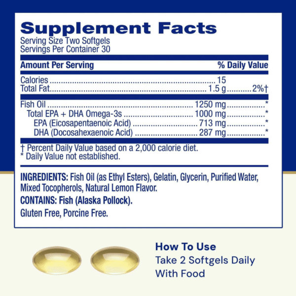 gnc-ultra-informatii GNC-Triple-Strength-Fish-Oil - Info